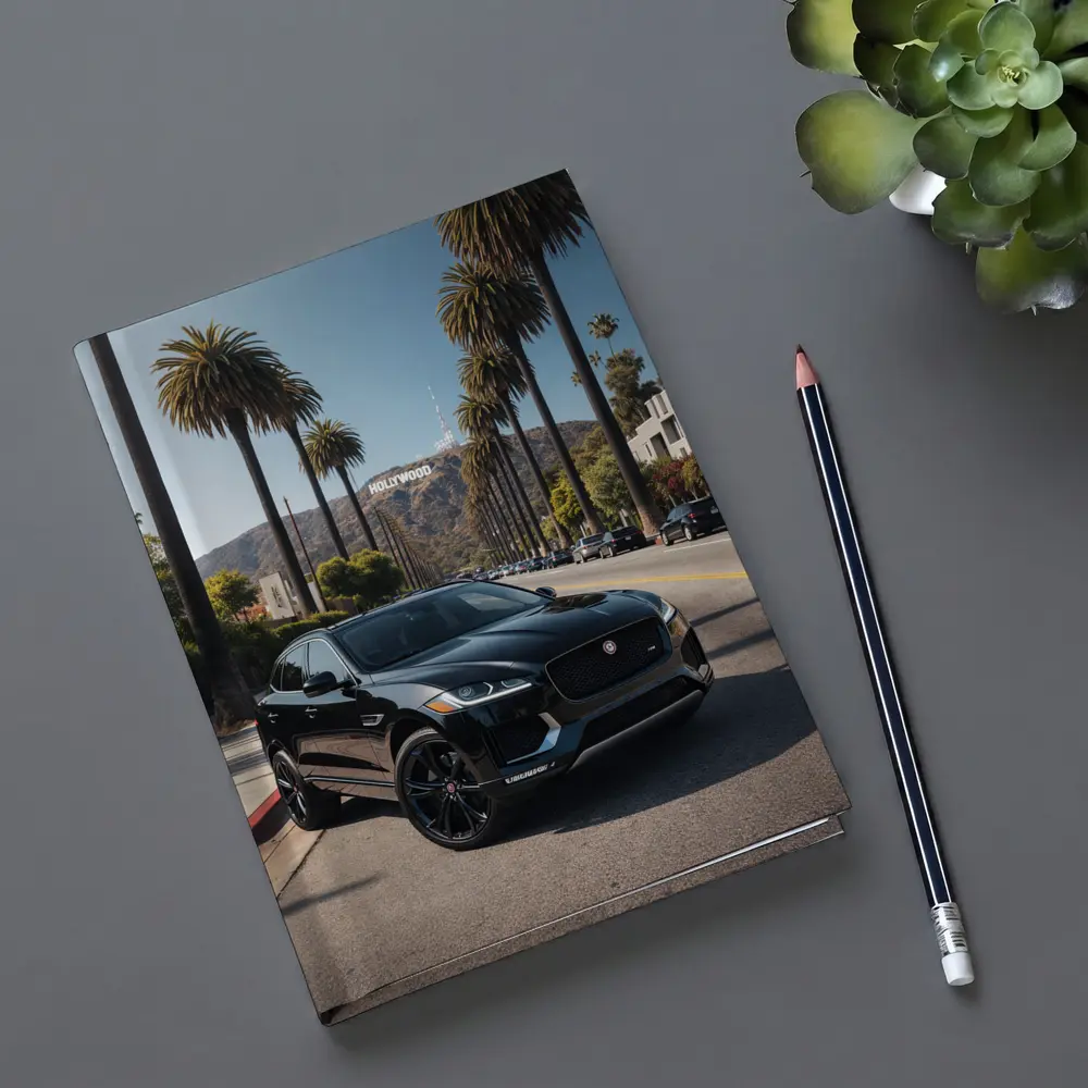 Jaguar F Pace Black Hollywood Los Angeles – Notebooks