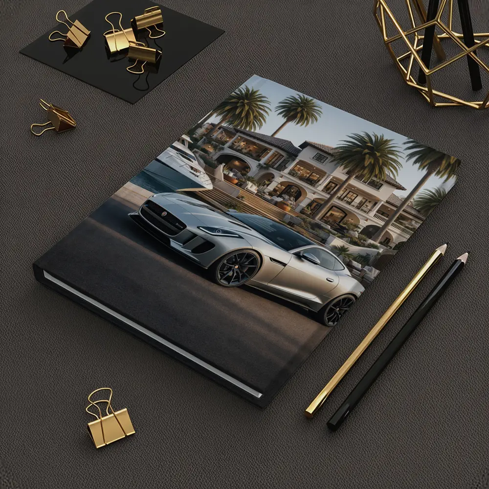 Jaguar F-Type Silver Luxury Mansion Waterfront – Notebooks