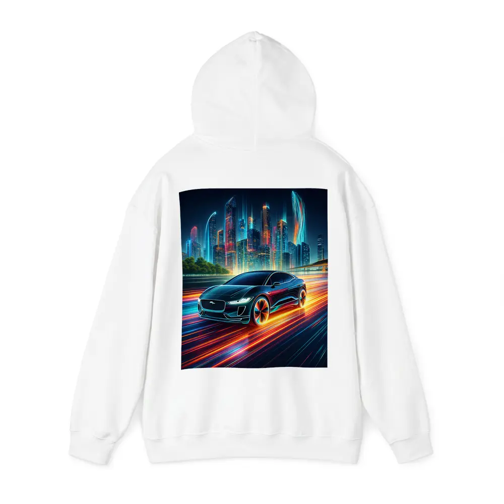 Jaguar I-Pace Neon City Night Drive – Hoodies