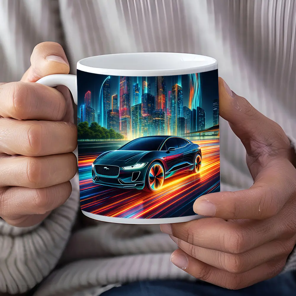 Jaguar I-Pace Neon City Night Drive – Mugs