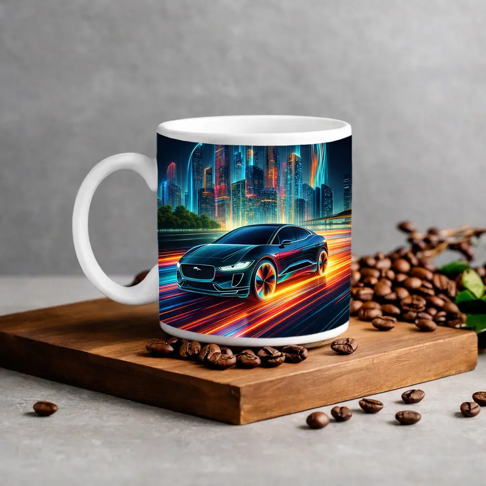 Jaguar I-Pace Neon City Night Drive – Mugs