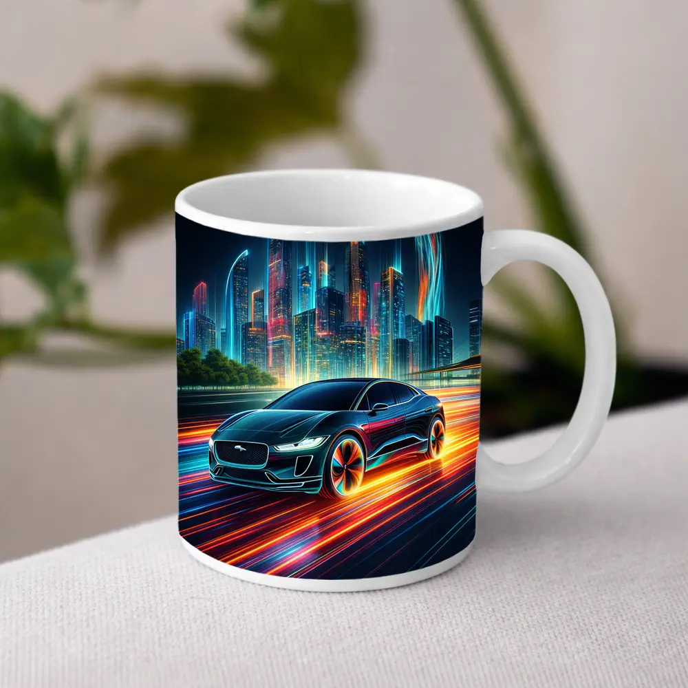 Jaguar I-Pace Neon City Night Drive – Mugs