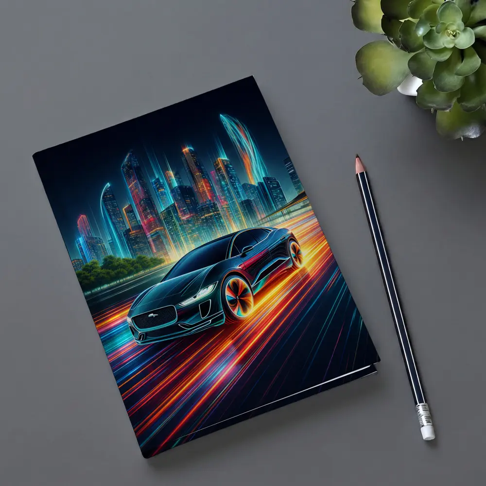 Jaguar I-Pace Neon City Night Drive – Notebooks