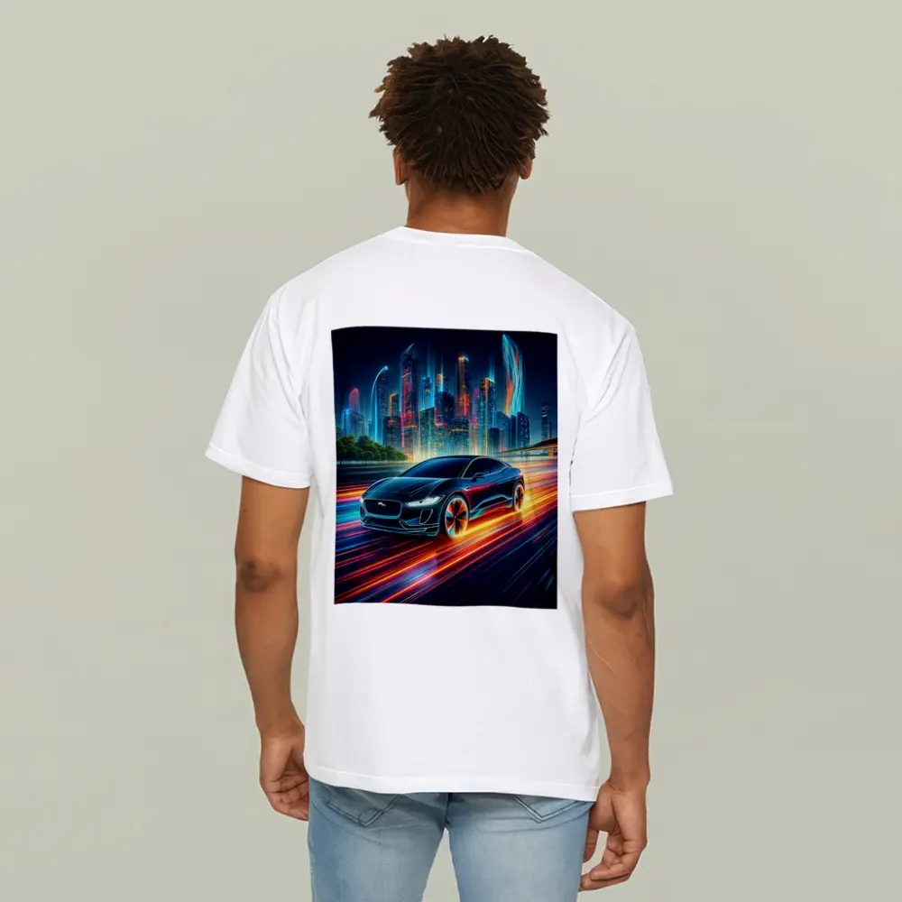 Jaguar I-Pace Neon City Night Drive – T-Shirts