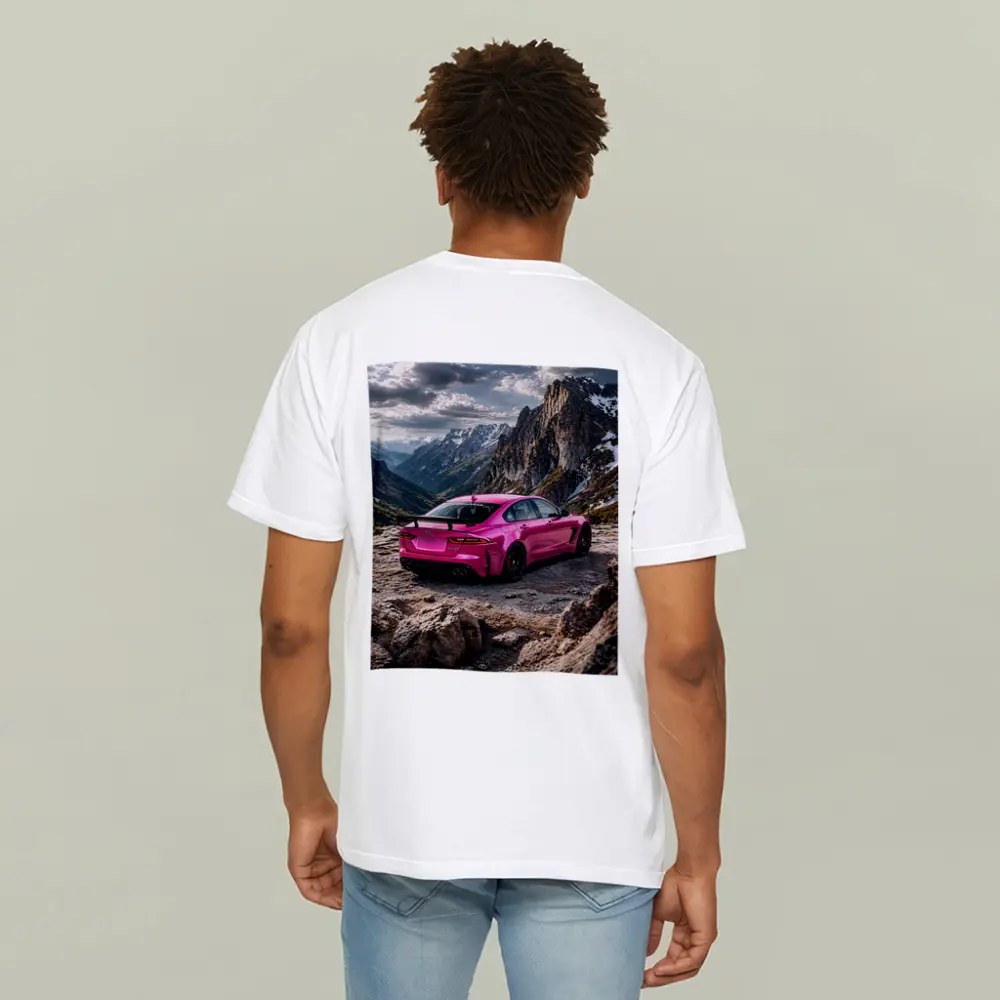 Jaguar XE SV Project Eight Pink Mountains – T-Shirts