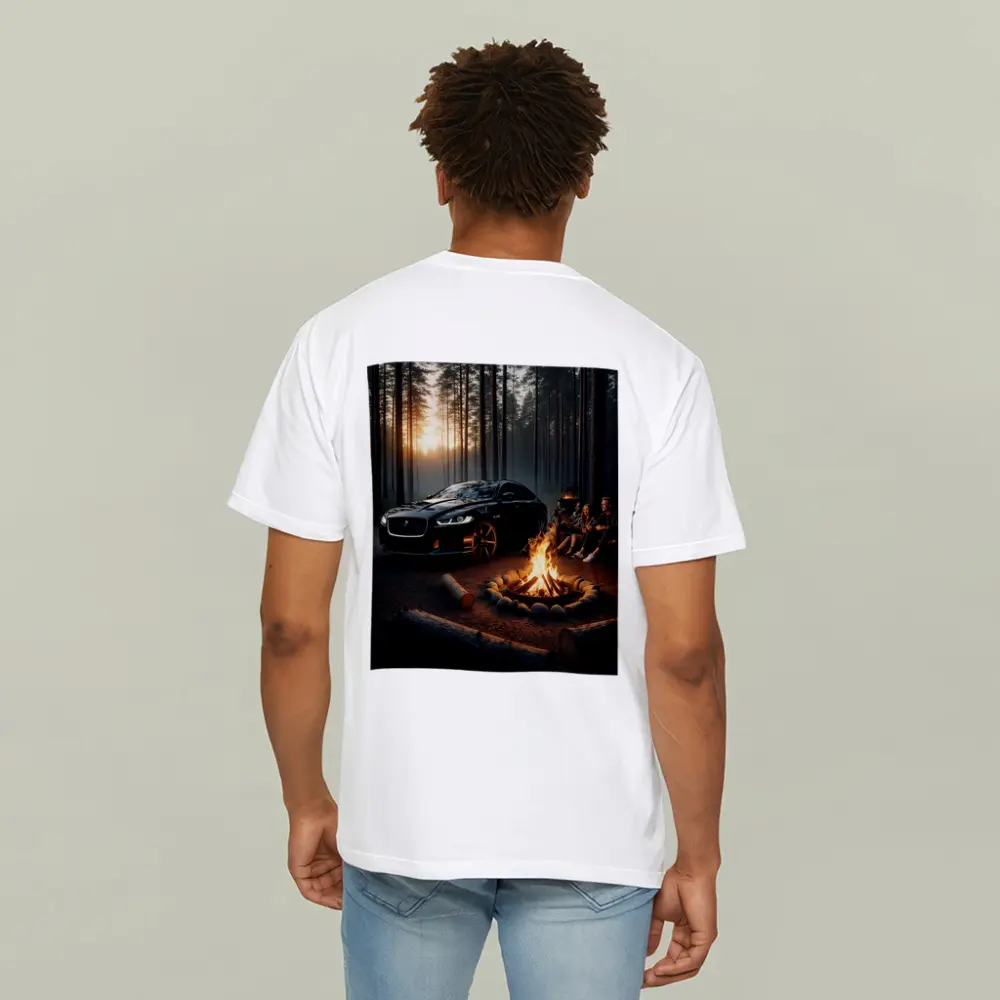 Jaguar XF Black Forest Campfire Night – T-Shirts