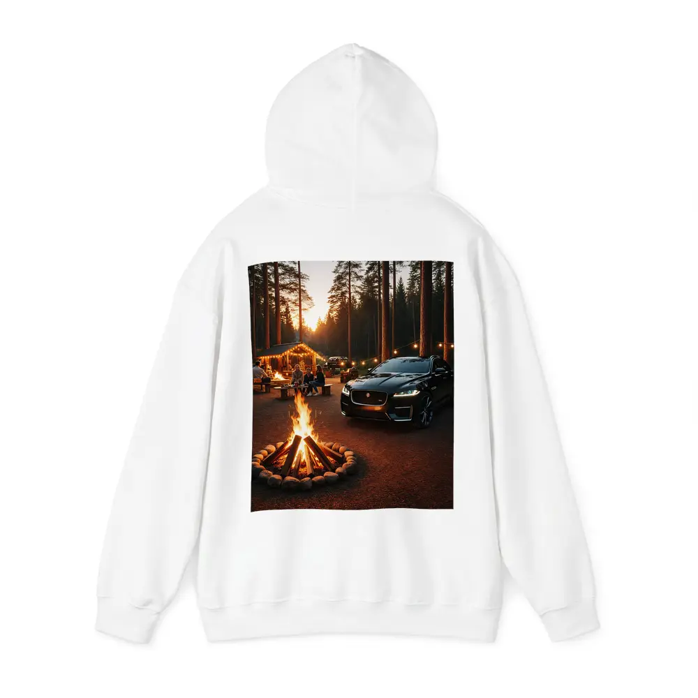 Jaguar F-Pace Black Forest Campfire Sunset – Hoodies