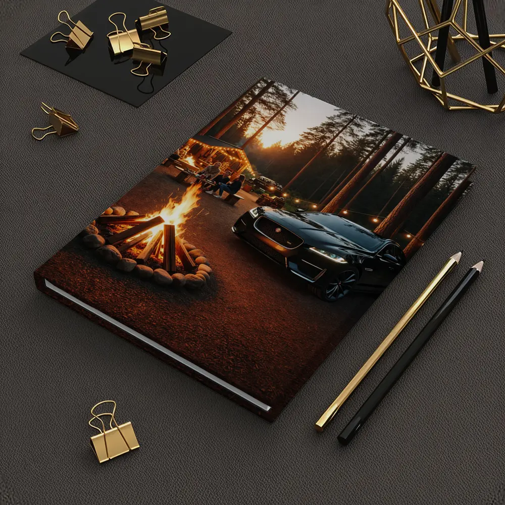 Jaguar F-Pace Black Forest Campfire Sunset – Notebooks