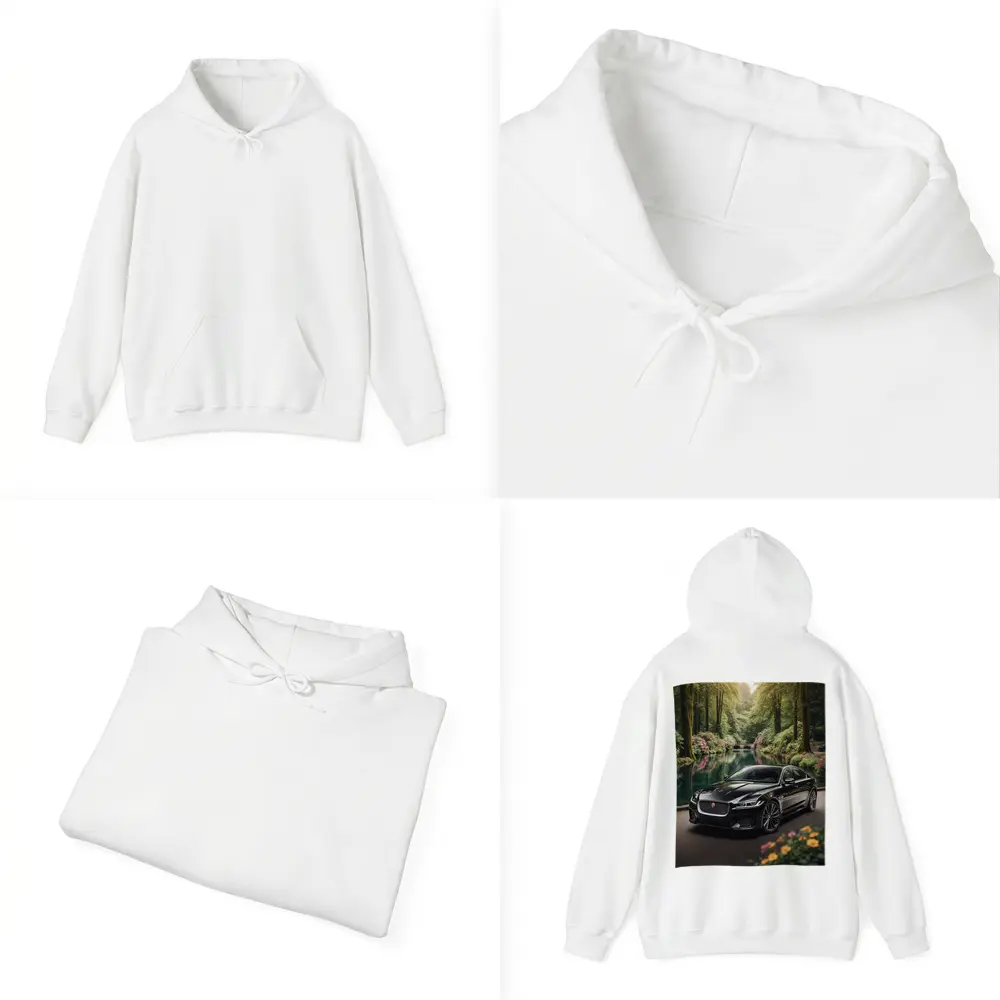 Jaguar XF Black Sedan Forest River – Hoodies