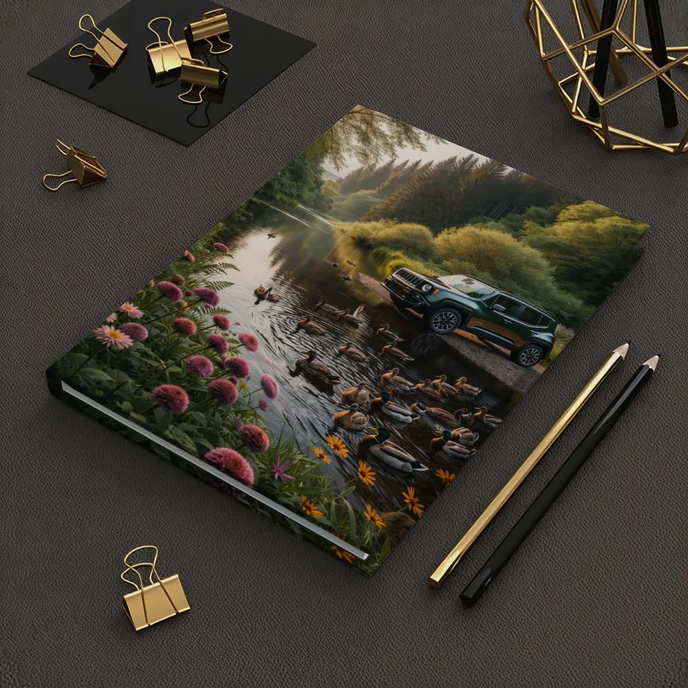 Jeep Renegade Parked by Forest River – Notebooks