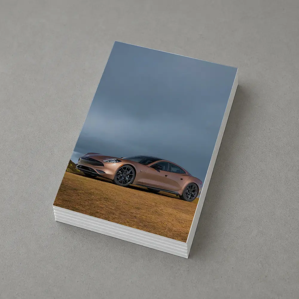 Karma GS6 Parked On Stormy Hillside – Postcards