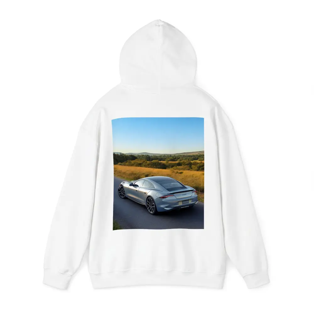 Karma Invictus Silver Car Country Road – Hoodies