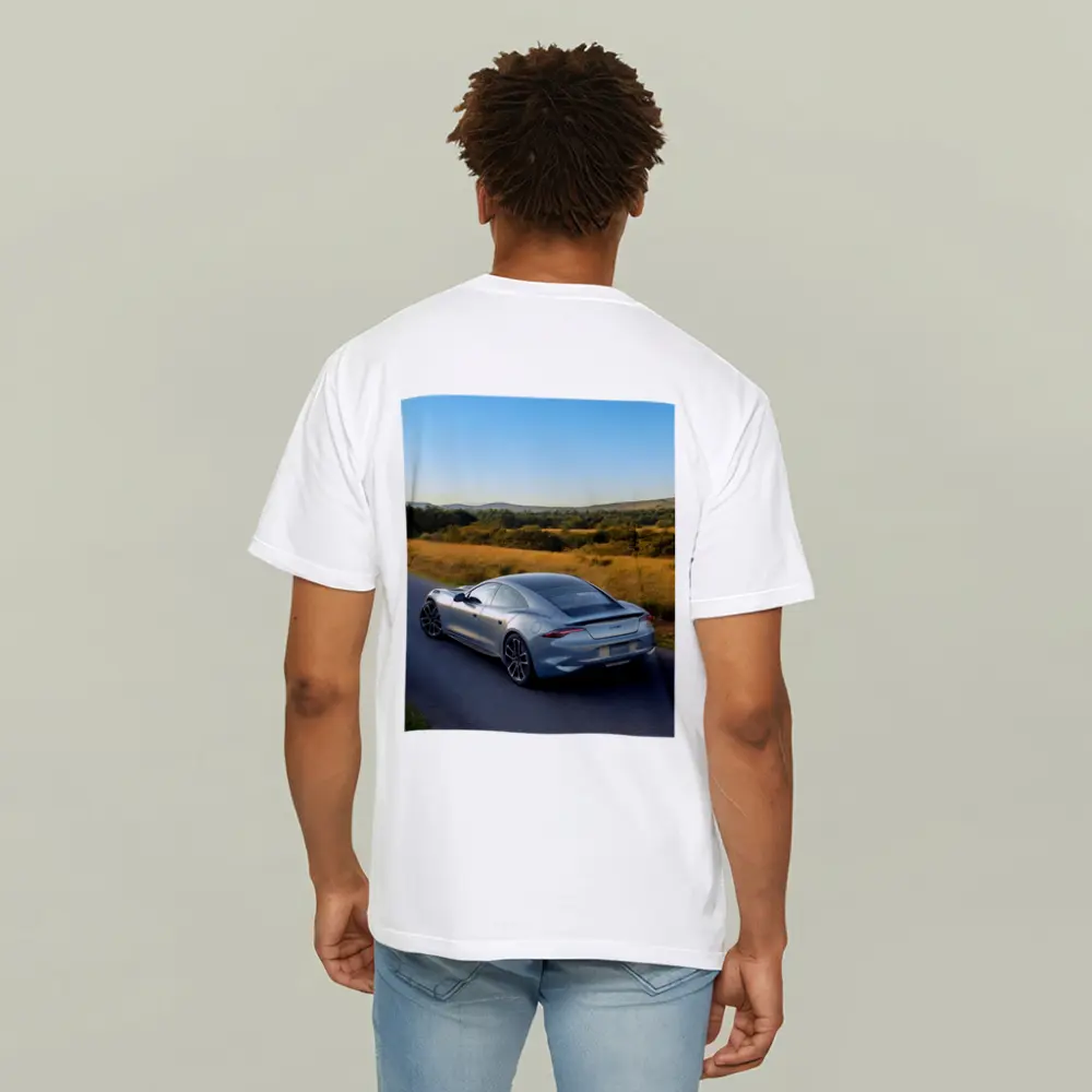 Karma Invictus Silver Car Country Road – T-Shirts