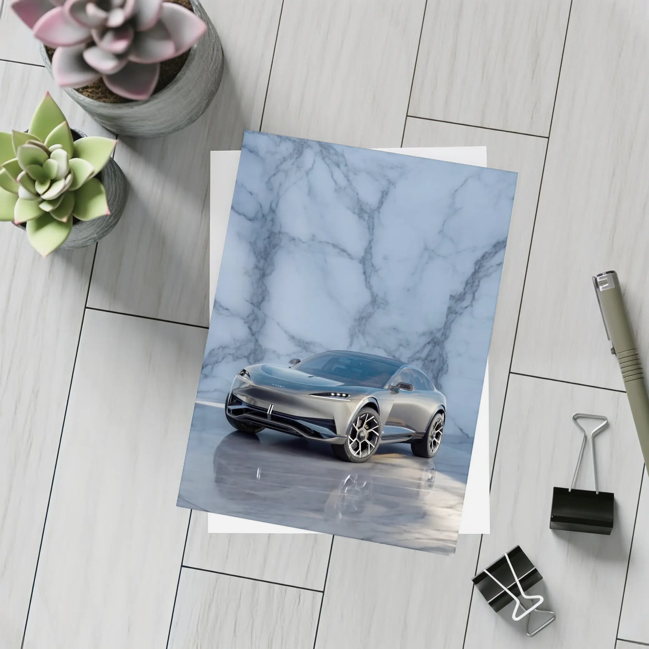 Karma Ivara Concept Car Marble Studio – Postcards