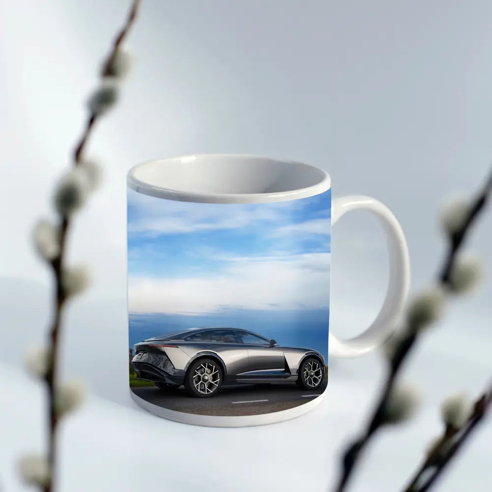 Karma Ivara SUV On Open Country Road – Mugs