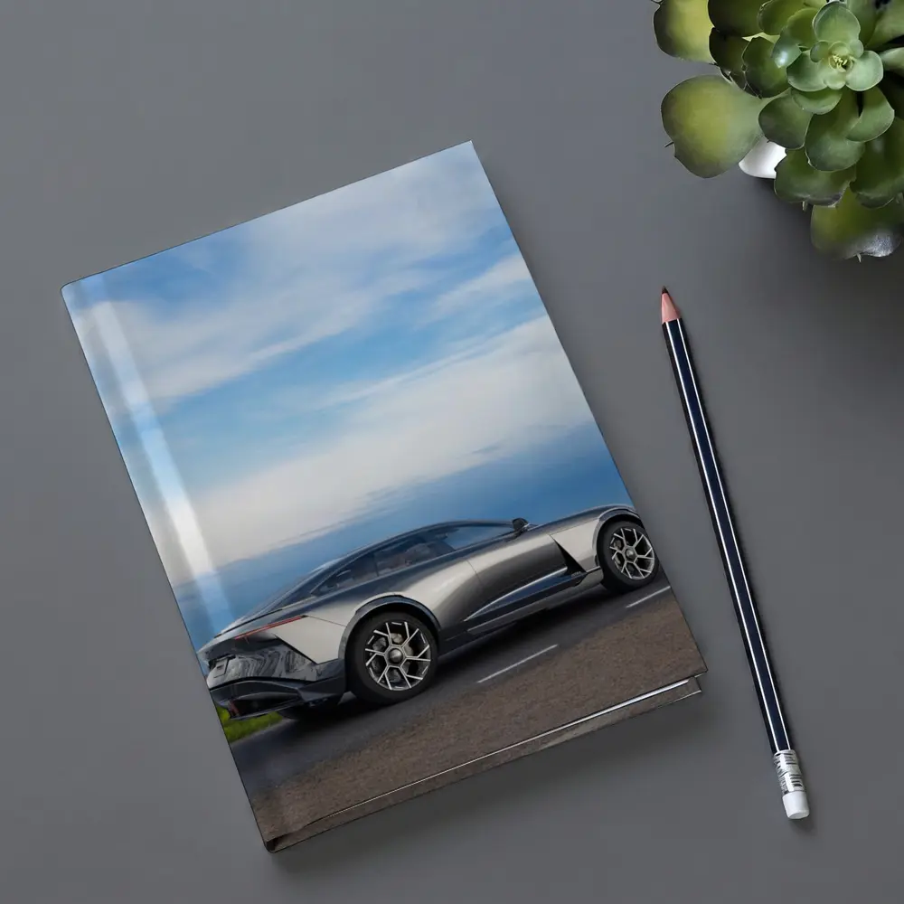 Karma Ivara SUV On Open Country Road – Notebooks