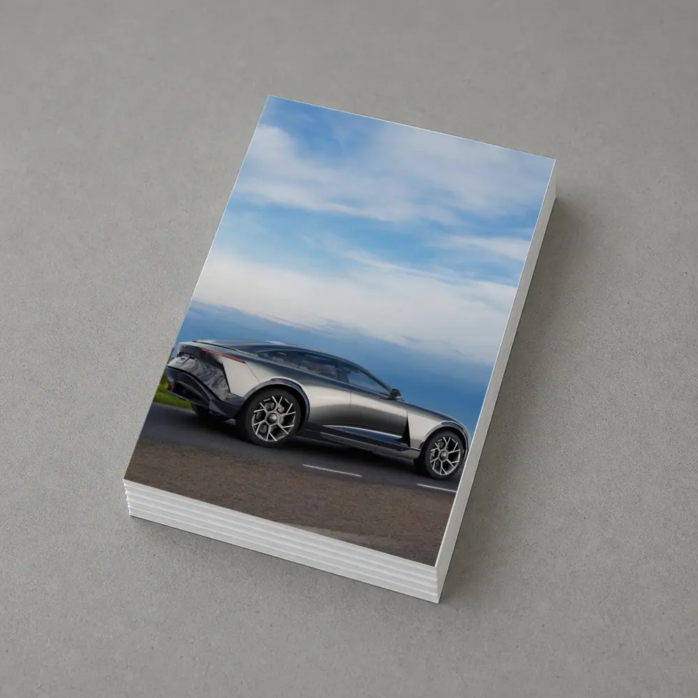 Karma Ivara SUV On Open Country Road – Postcards