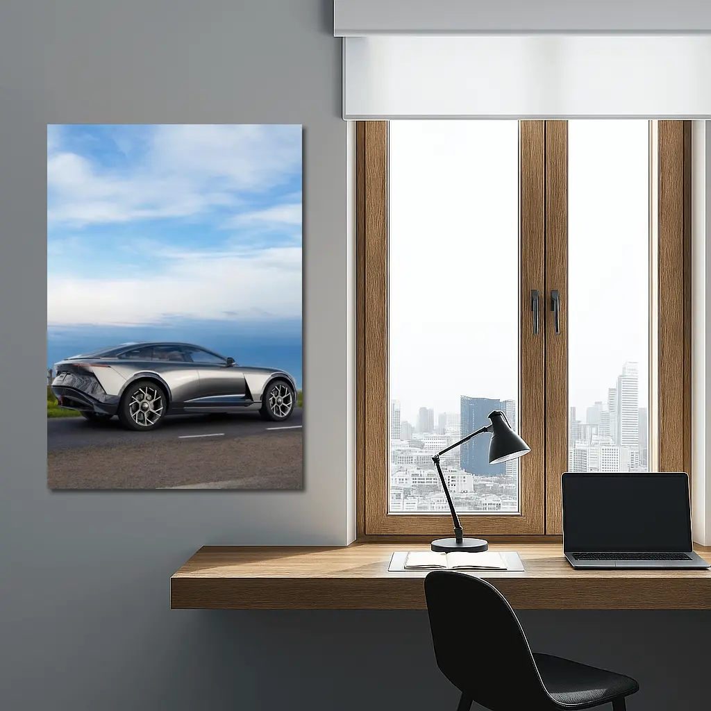 Karma Ivara SUV On Open Country Road – Wall Art