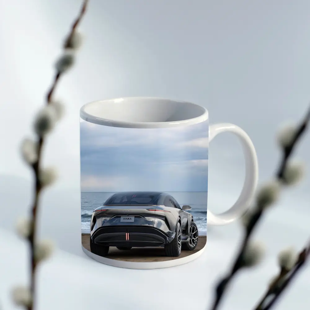 Karma Ivara Electric SUV Beach Shore – Mugs