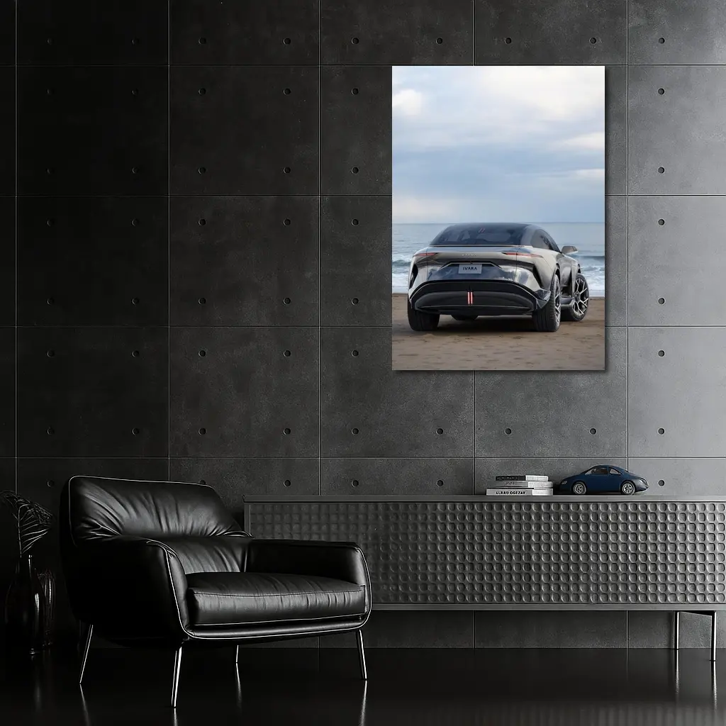 Karma Ivara Electric SUV Beach Shore – Wall Art