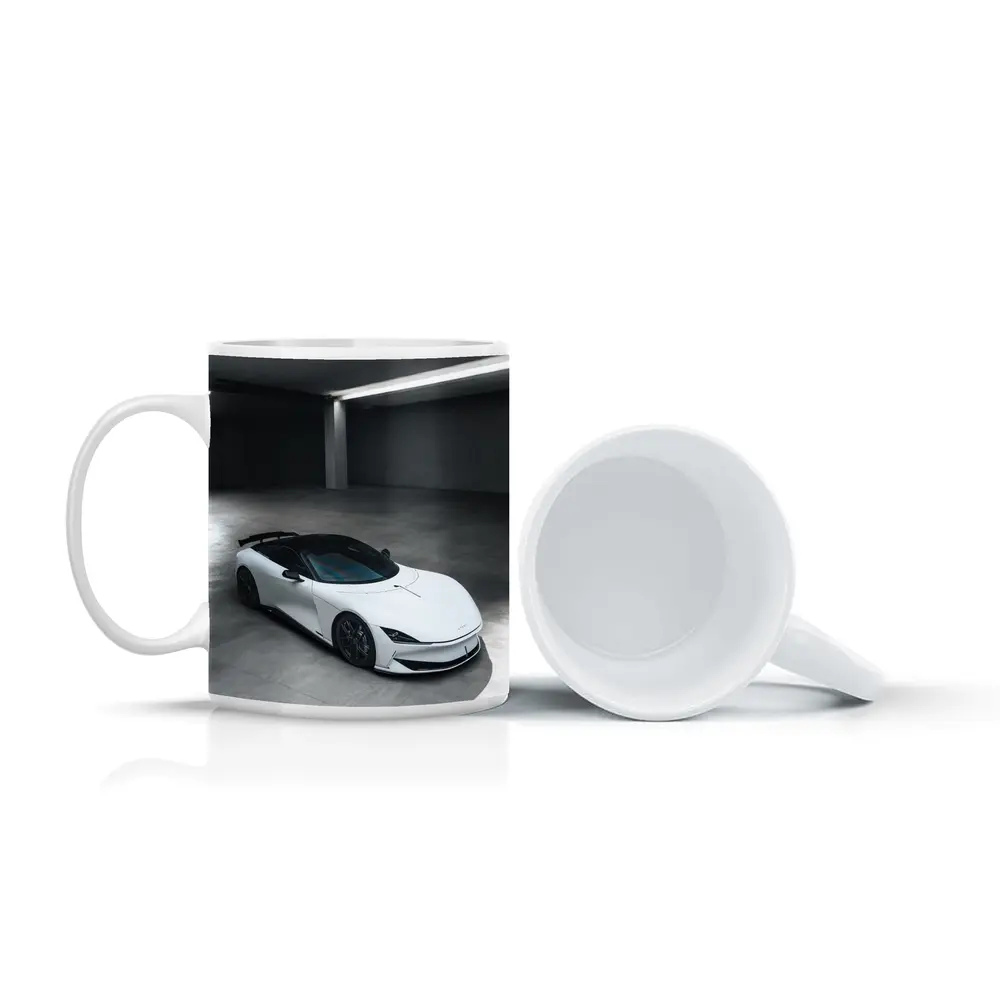 Karma Kaveya White Supercar Concrete Garage – Mugs