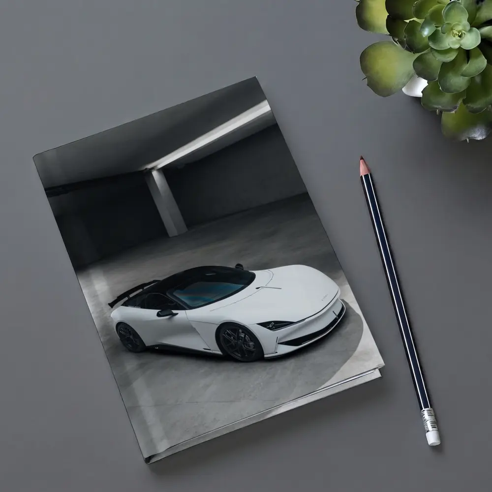 Karma Kaveya White Supercar Concrete Garage – Notebooks