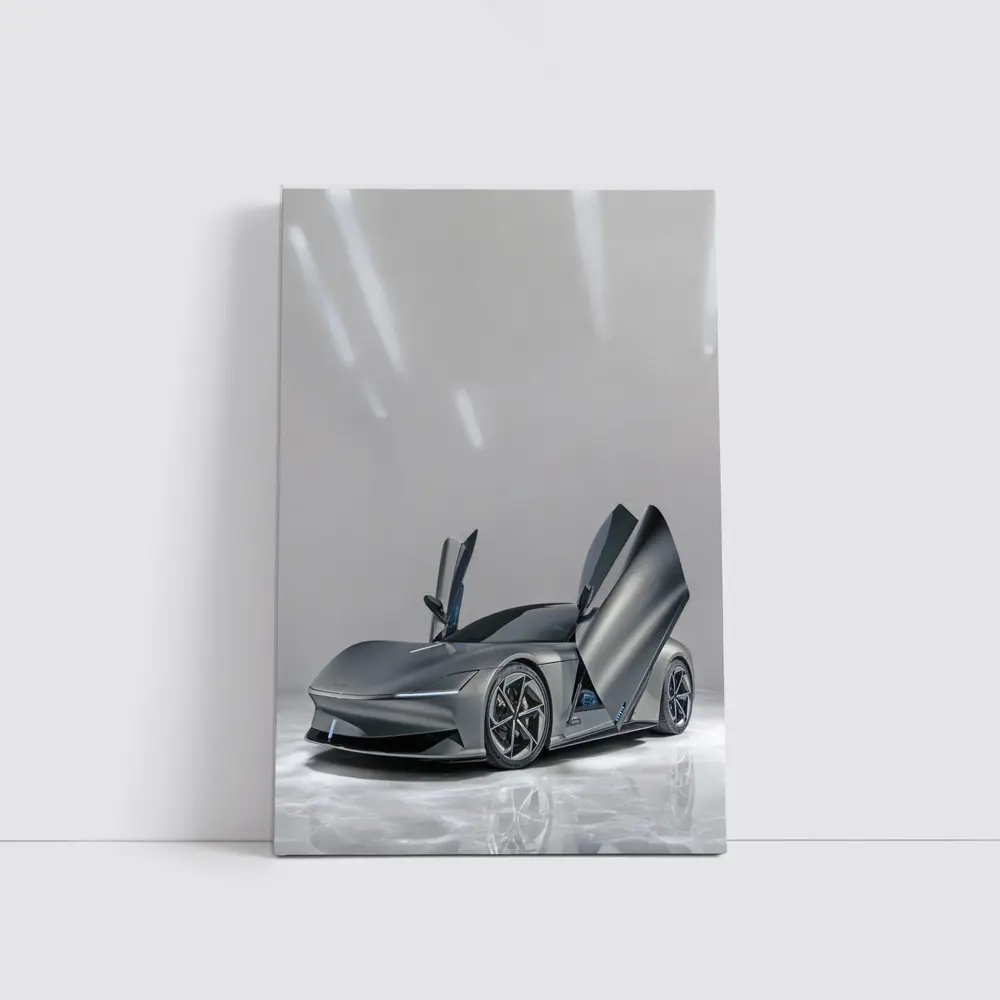 Karma Kaveya Concept Car Marble Background – Wall Art