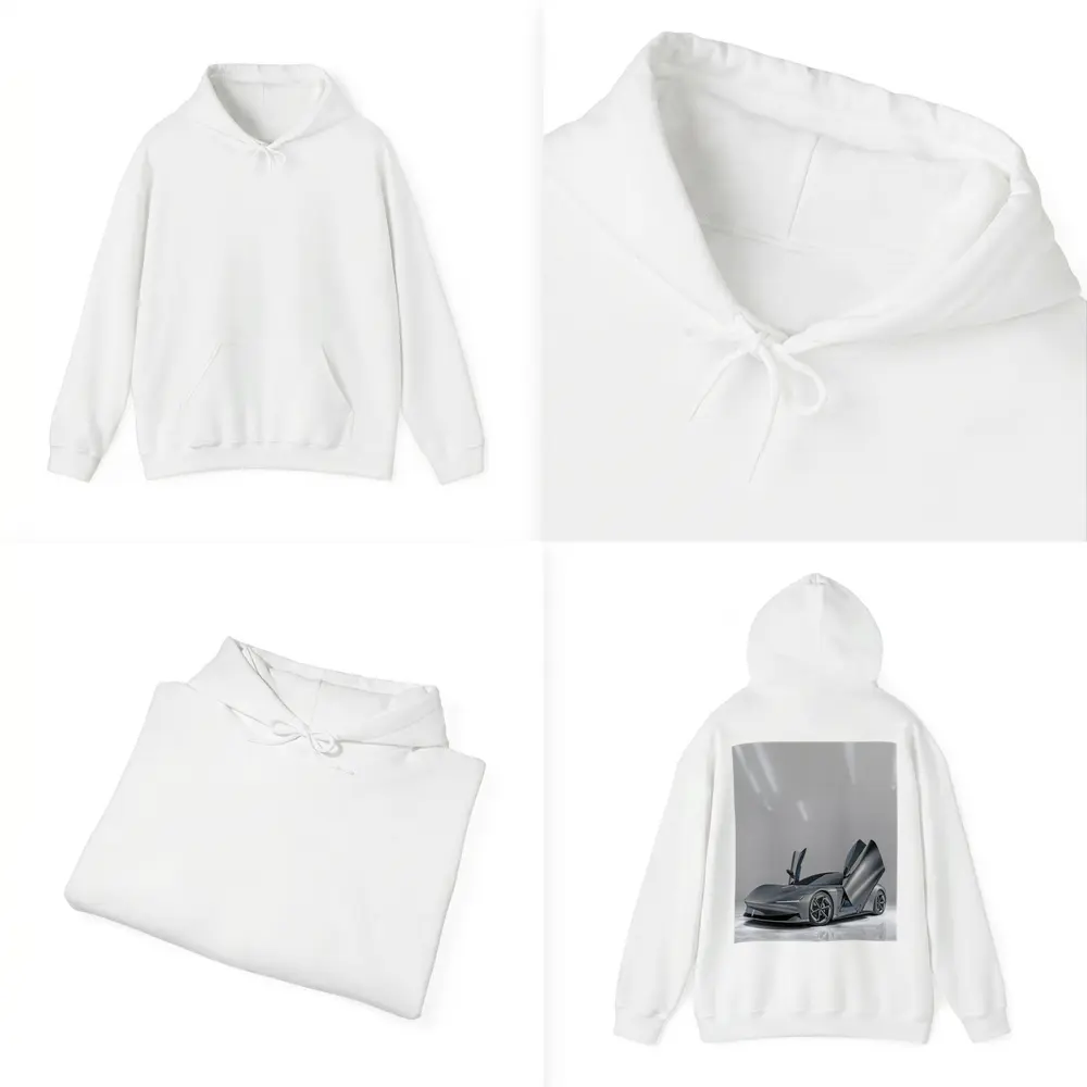 Karma Kaveya Concept Car Marble Background – Hoodies