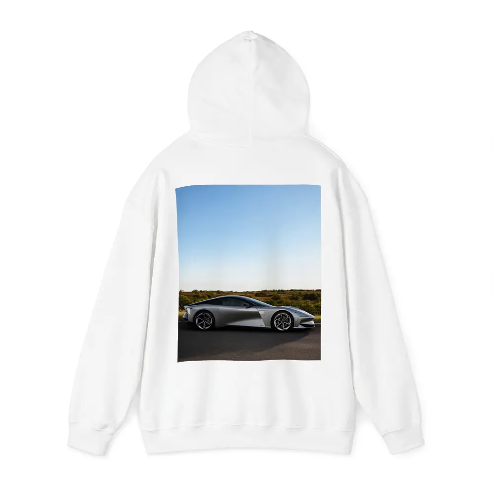 Karma Kaveya Supercar On Open Country Road – Hoodies
