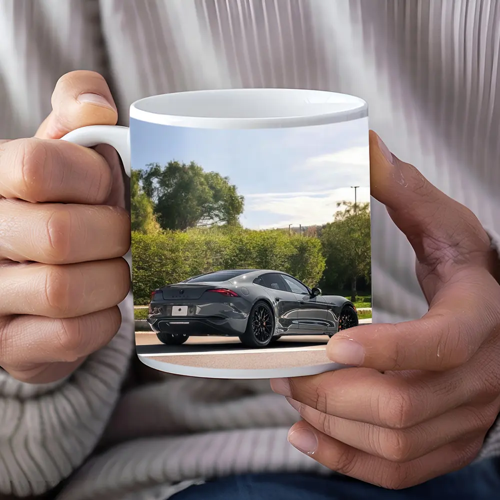 Karma Kaveya Gray Sports Car Street Drive – Mugs