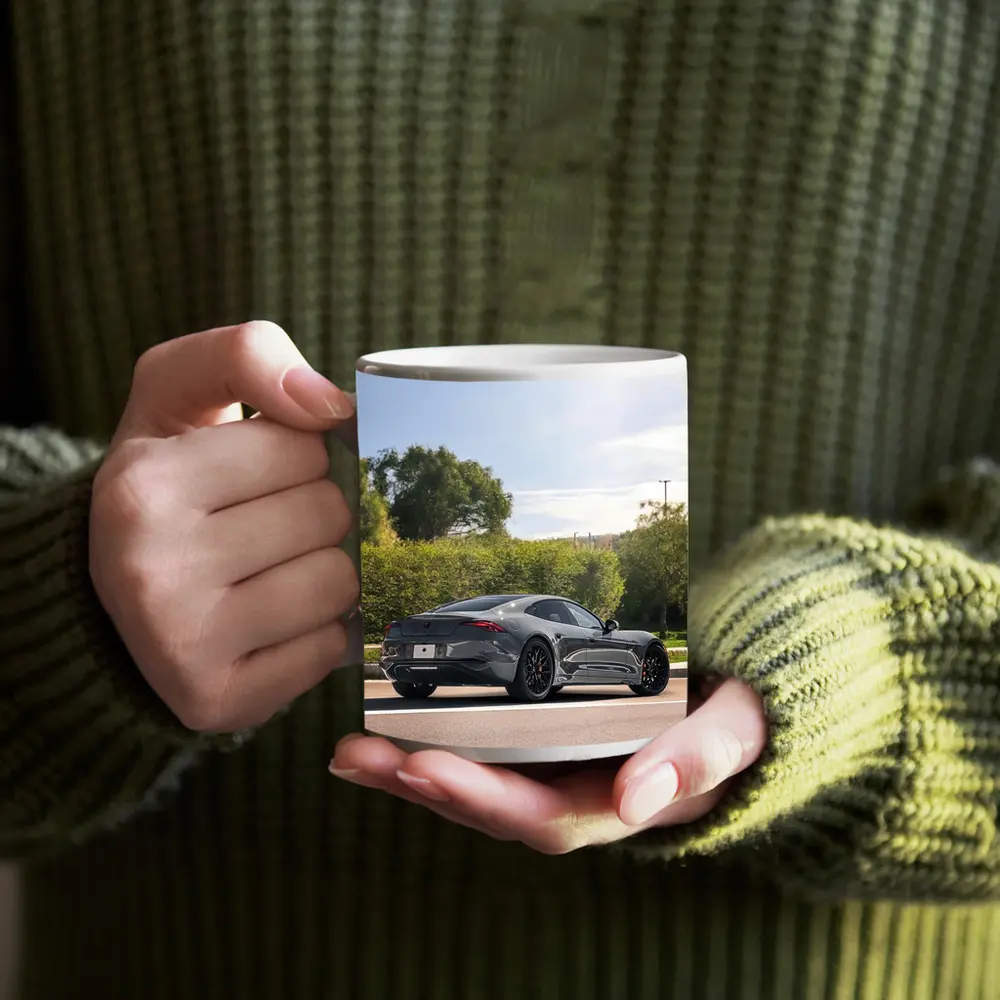 Karma Kaveya Gray Sports Car Street Drive – Mugs