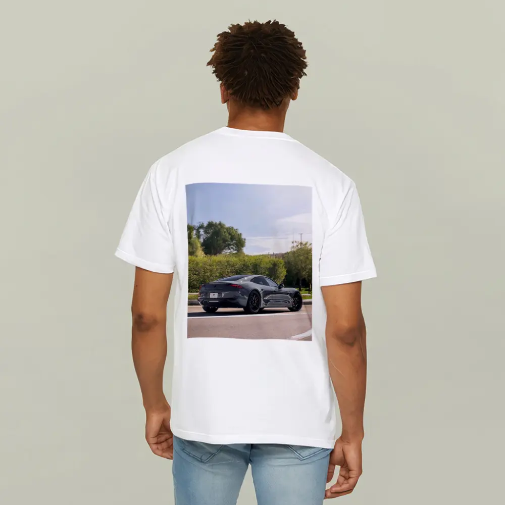 Karma Kaveya Gray Sports Car Street Drive – T-Shirts