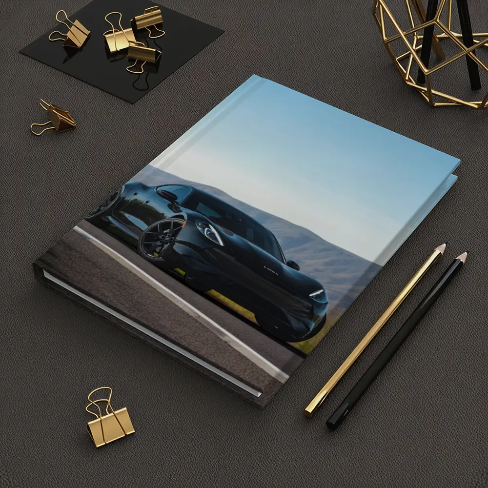 Karma Revero Black Car Mountain Road – Notebooks