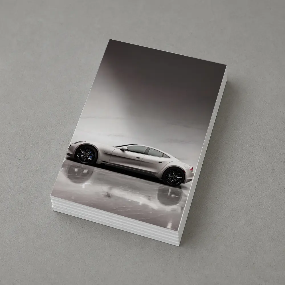 Karma Revero Silver Car Marble Studio – Postcards