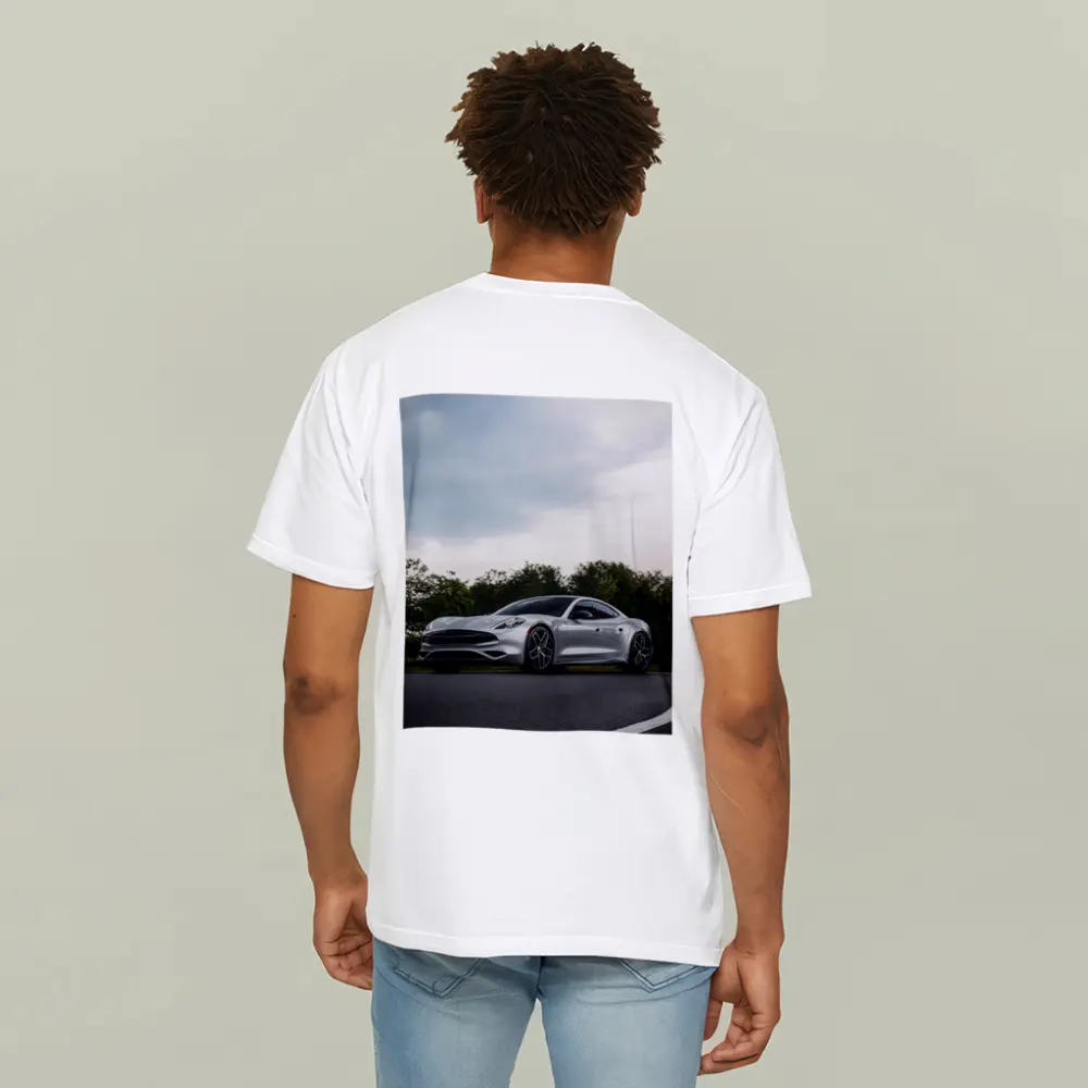 Karma Revero Silver Sports Car Road – T-Shirts