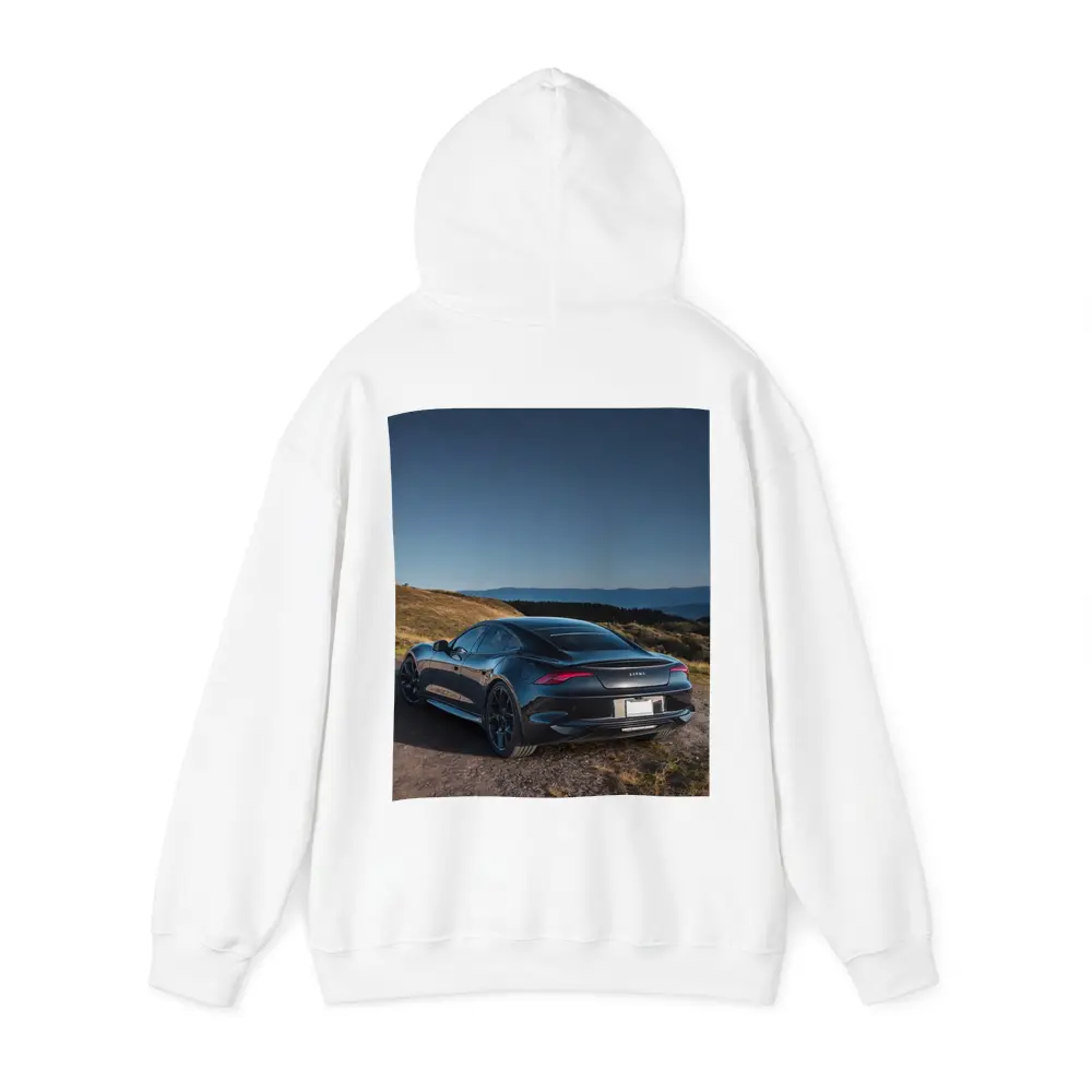 Karma Revero Dark Sedan Hillside Blue Sky – Hoodies