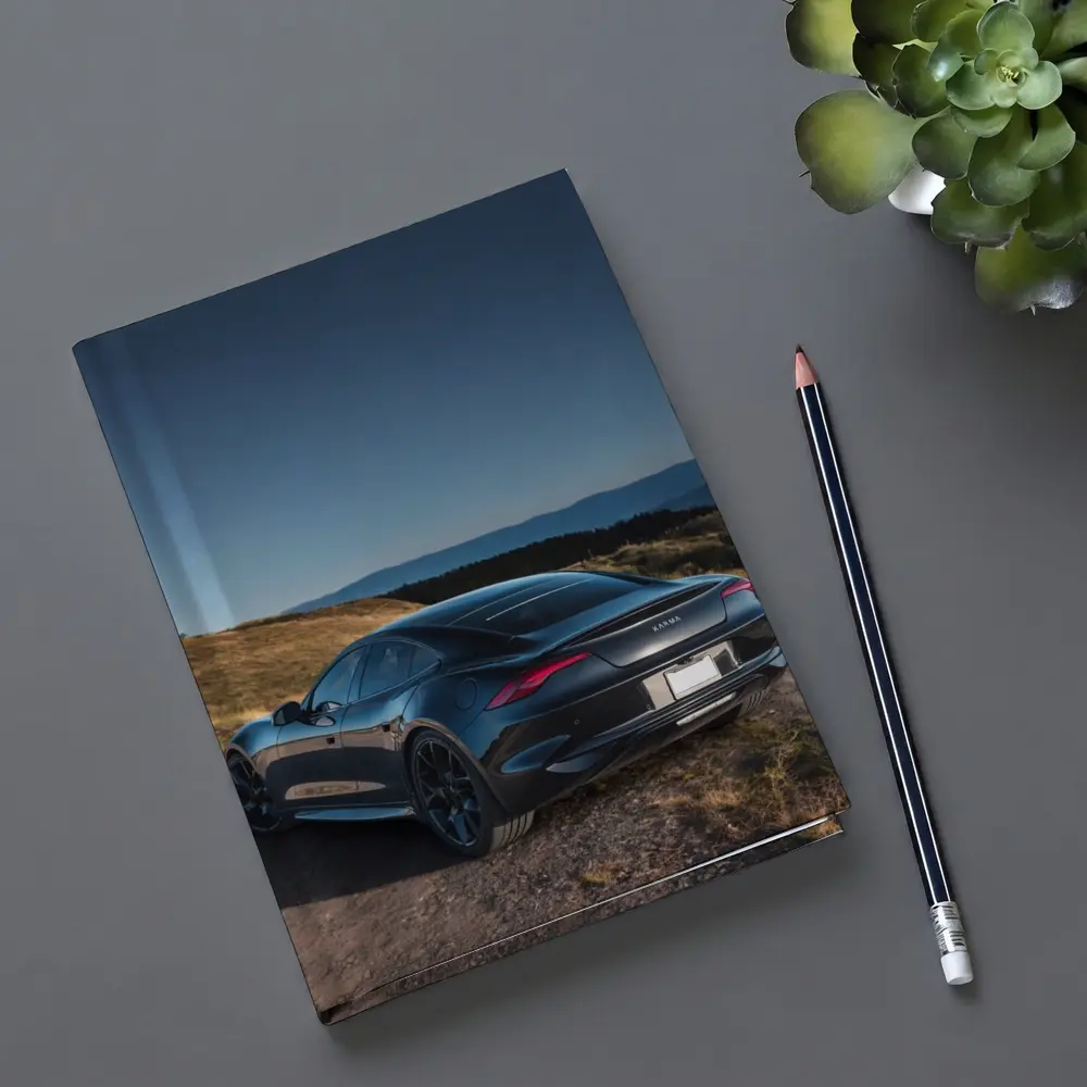 Karma Revero Dark Sedan Hillside Blue Sky – Notebooks