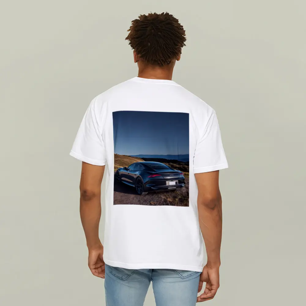 Karma Revero Dark Sedan Hillside Blue Sky – T-Shirts