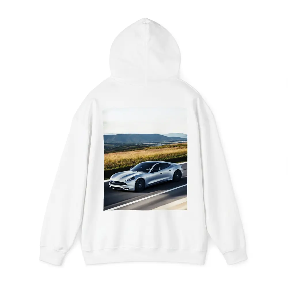 Karma Revero Silver Sedan Open Road Drive – Hoodies