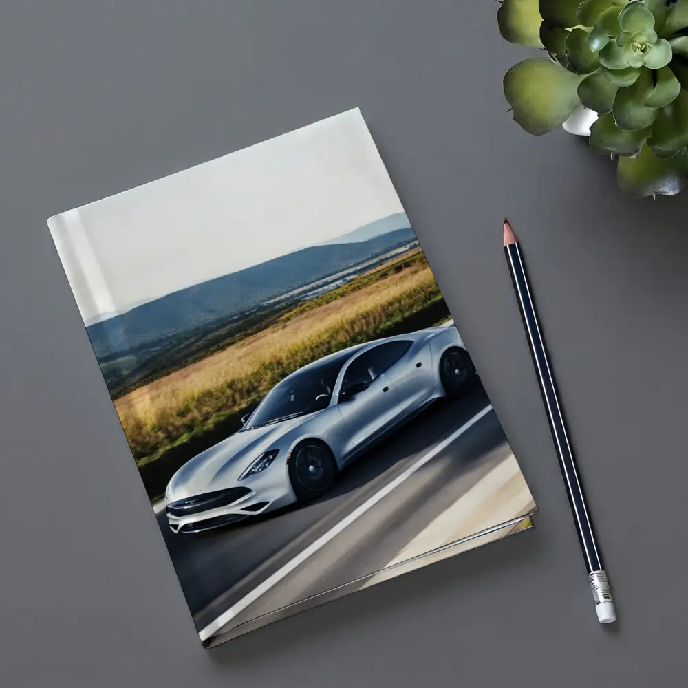 Karma Revero Silver Sedan Open Road Drive – Notebooks