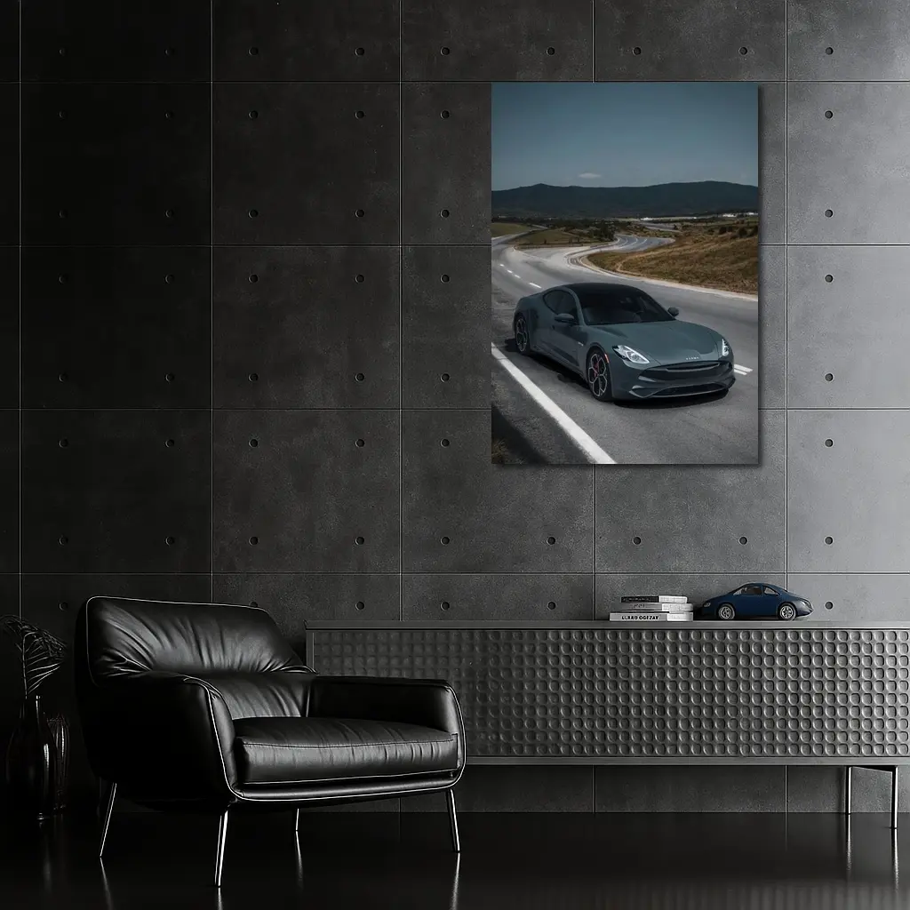 Karma Revero Gray Coupe Open Road – Wall Art