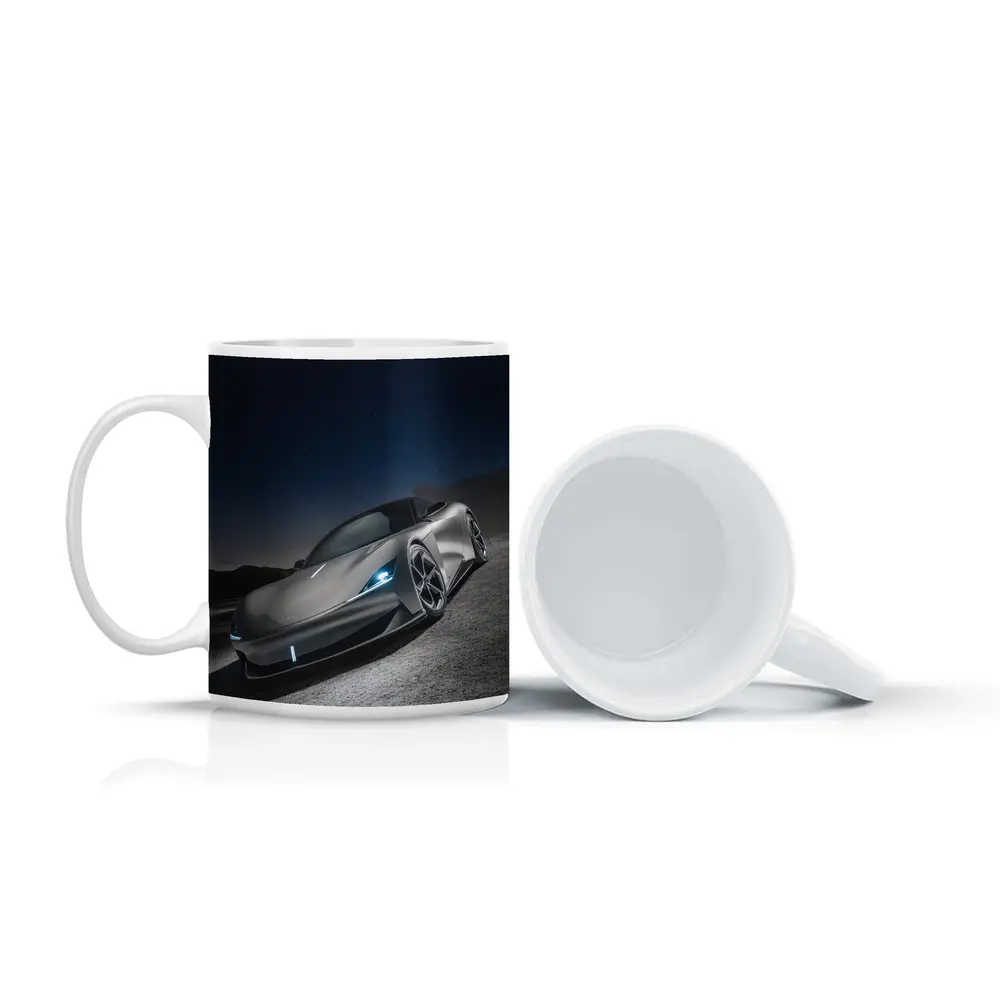 Karma Revero Supercar Under Night Sky – Mugs