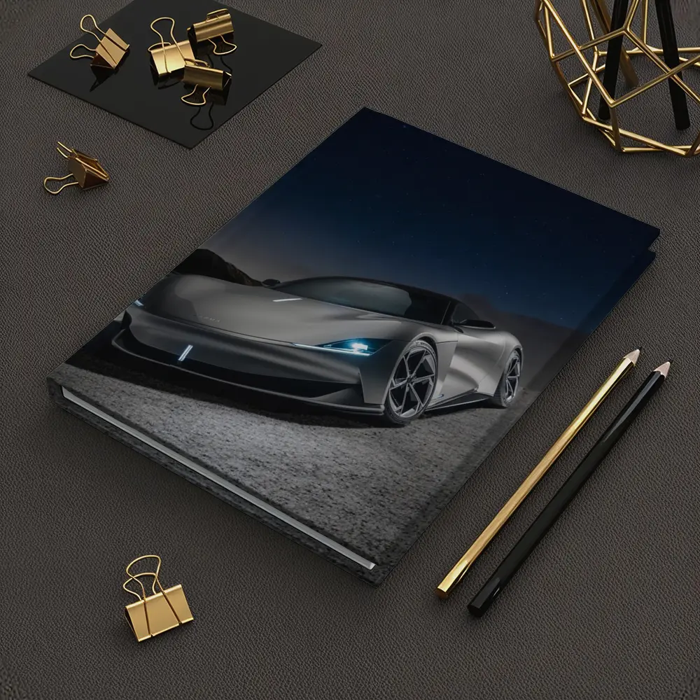 Karma Revero Supercar Under Night Sky – Notebooks