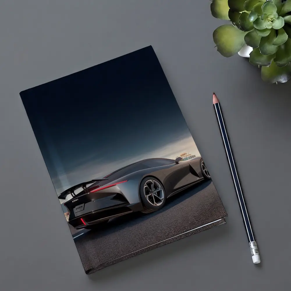 Karma Kaveya Supercar Dark Dramatic Sky – Notebooks