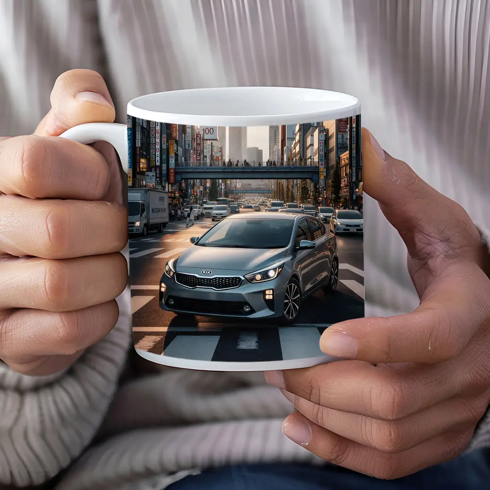 Kia Forte Sedan Tokyo City Street – Mugs