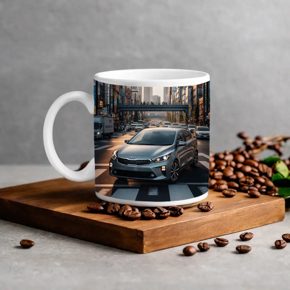 Kia Forte Sedan Tokyo City Street – Mugs