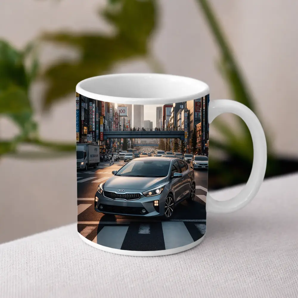 Kia Forte Sedan Tokyo City Street – Mugs