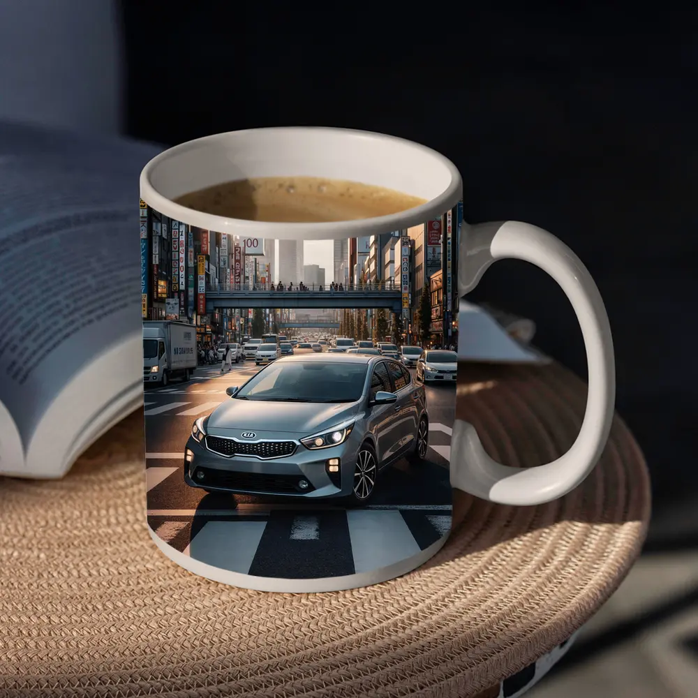 Kia Forte Sedan Tokyo City Street – Mugs