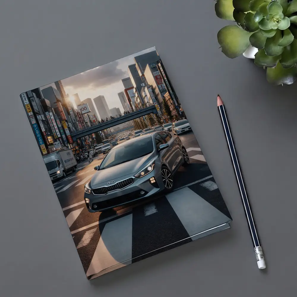 Kia Forte Sedan Tokyo City Street – Notebooks