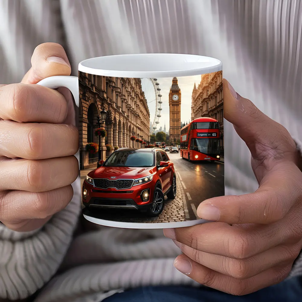 Kia Sorento SUV London Big Ben Street – Mugs